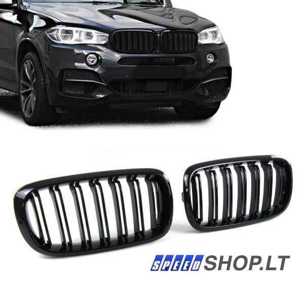 BMW X5 (F15) juodos grotelės